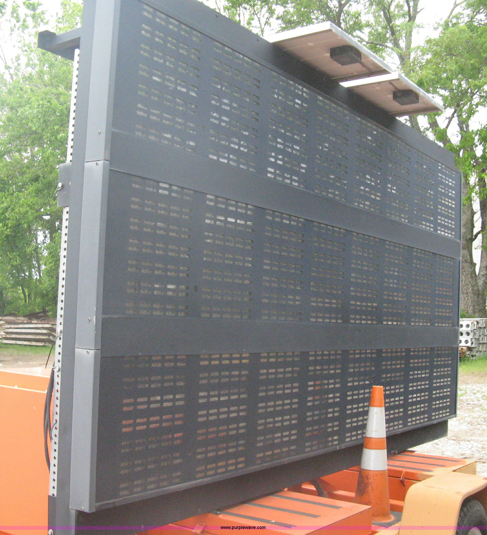 2003 AMSIG CMST331 portable message board in Catoosa, OK Item A6291 sold Purple Wave