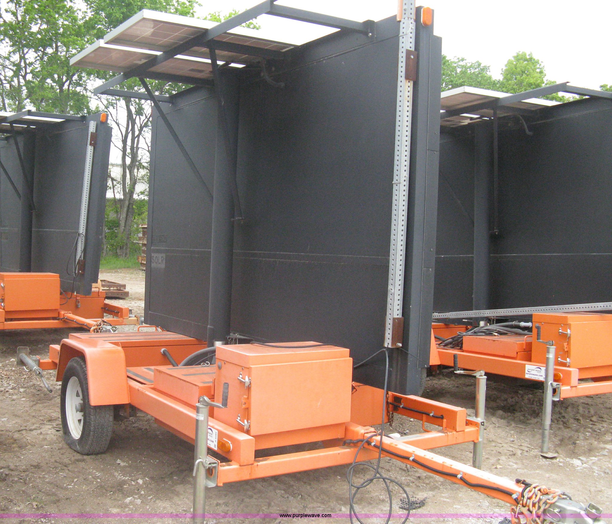 2004 AMSIG CMST331 portable message board in Catoosa, OK Item A6294 sold Purple Wave