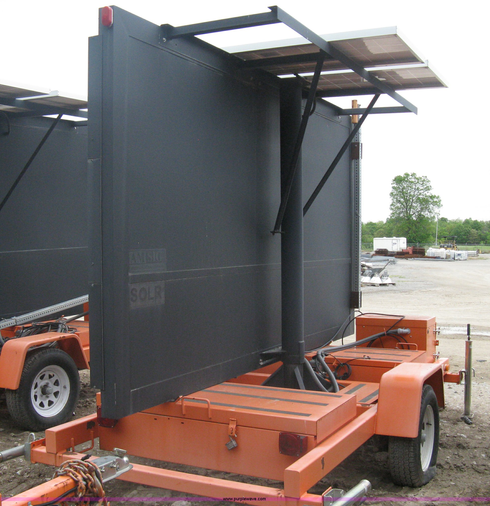 2004 AMSIG CMST331 portable message board in Catoosa, OK Item A6294 sold Purple Wave