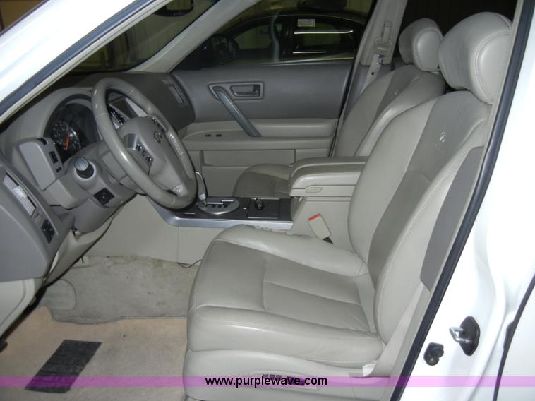 image for item D4045 2005 Infiniti FX45 SUV Non-repairable certificate, parts only