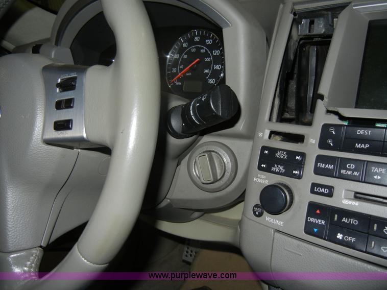 image for item D4045 2005 Infiniti FX45 SUV Non-repairable certificate, parts only