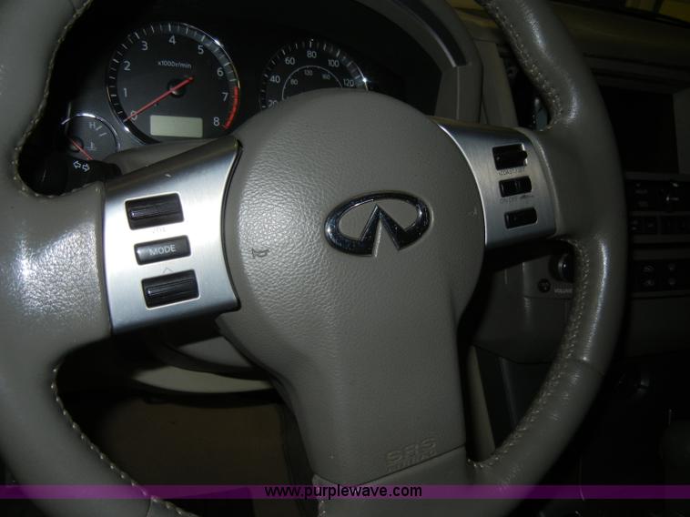 image for item D4045 2005 Infiniti FX45 SUV Non-repairable certificate, parts only