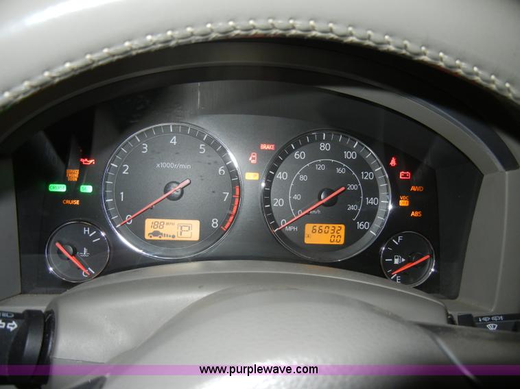 image for item D4045 2005 Infiniti FX45 SUV Non-repairable certificate, parts only