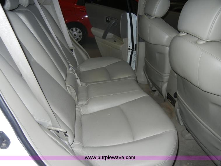 image for item D4045 2005 Infiniti FX45 SUV Non-repairable certificate, parts only