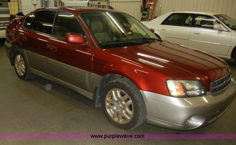 image for item D4047 2002 Subaru Outback Limitied SUV Non-repairable certificate, parts only