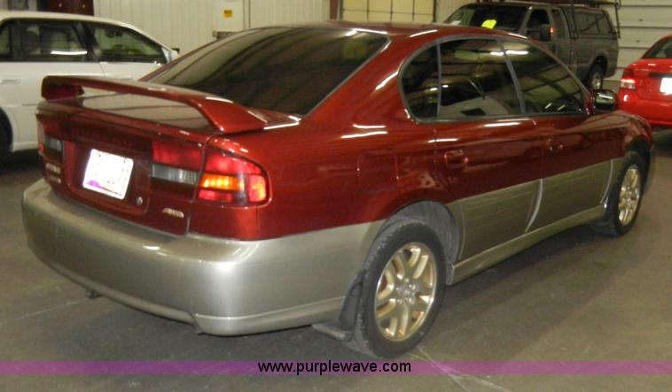 image for item D4047 2002 Subaru Outback Limitied SUV Non-repairable certificate, parts only