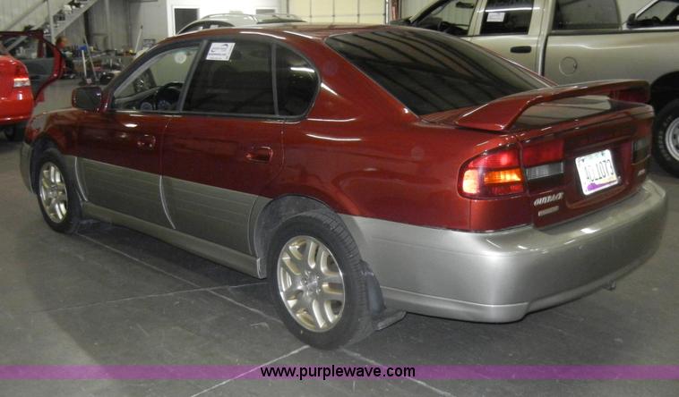 image for item D4047 2002 Subaru Outback Limitied SUV Non-repairable certificate, parts only