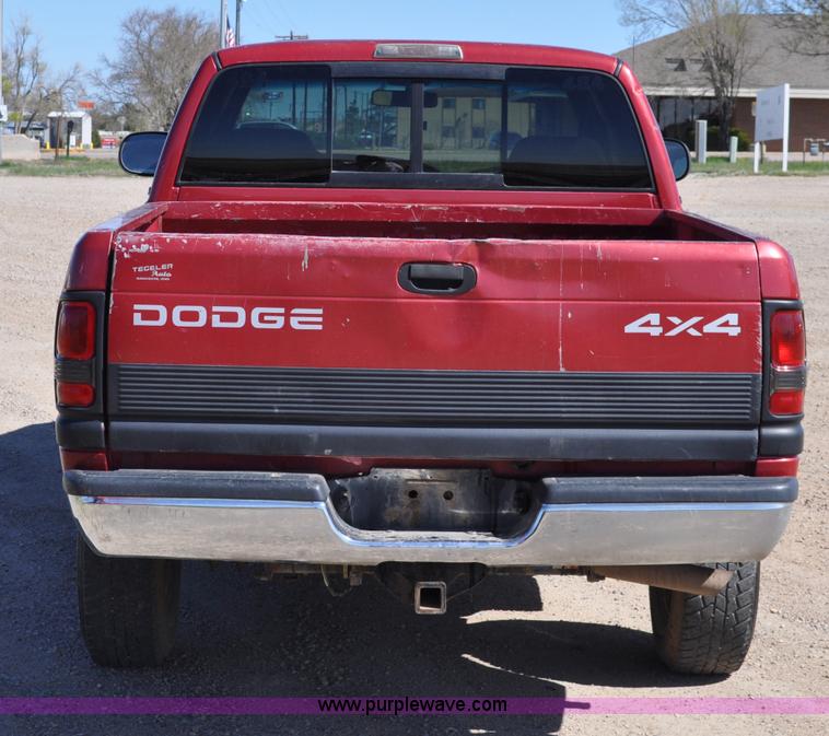 image for item A5888 1999 Dodge Ram 1500 quad cab pickup truck