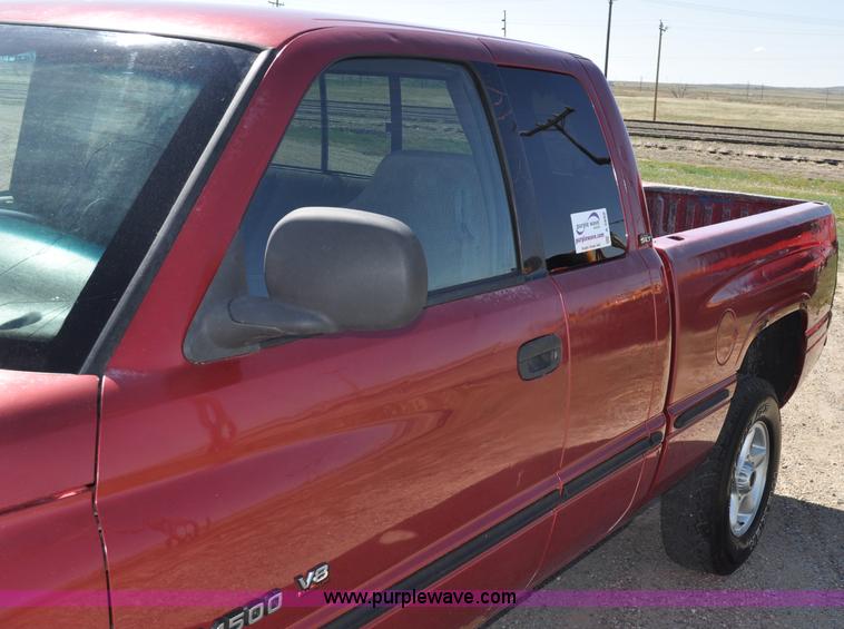 image for item A5888 1999 Dodge Ram 1500 quad cab pickup truck