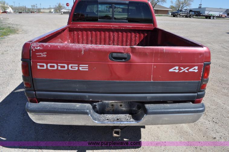 image for item A5888 1999 Dodge Ram 1500 quad cab pickup truck