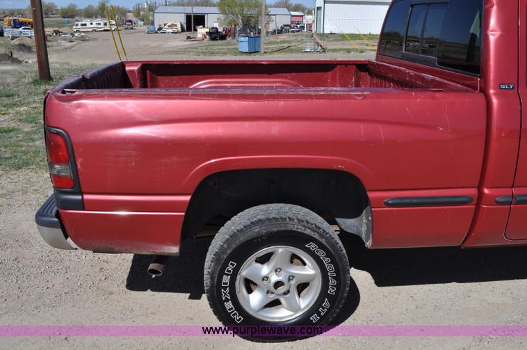 image for item A5888 1999 Dodge Ram 1500 quad cab pickup truck