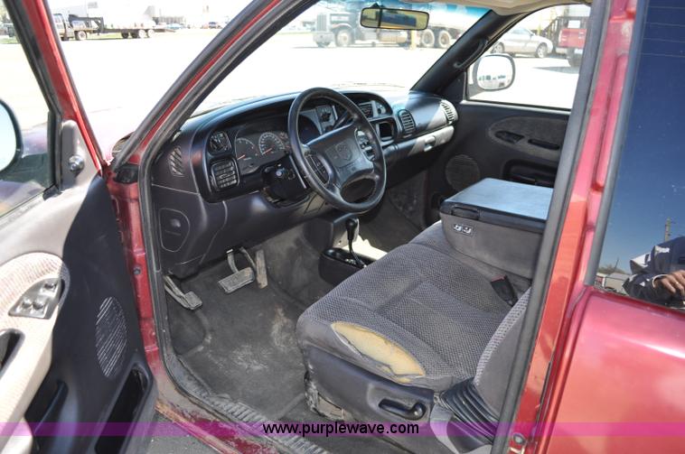 image for item A5888 1999 Dodge Ram 1500 quad cab pickup truck
