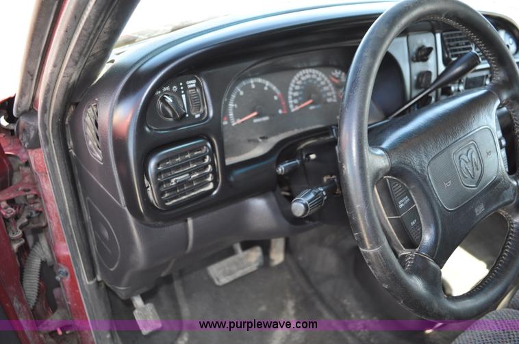 image for item A5888 1999 Dodge Ram 1500 quad cab pickup truck