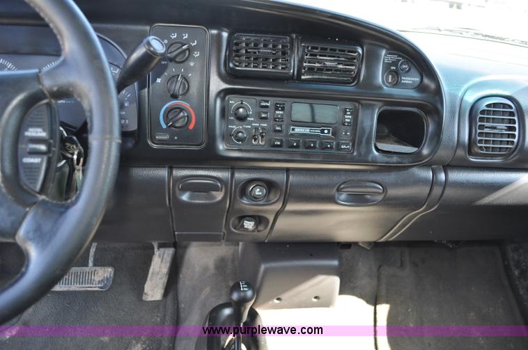 image for item A5888 1999 Dodge Ram 1500 quad cab pickup truck