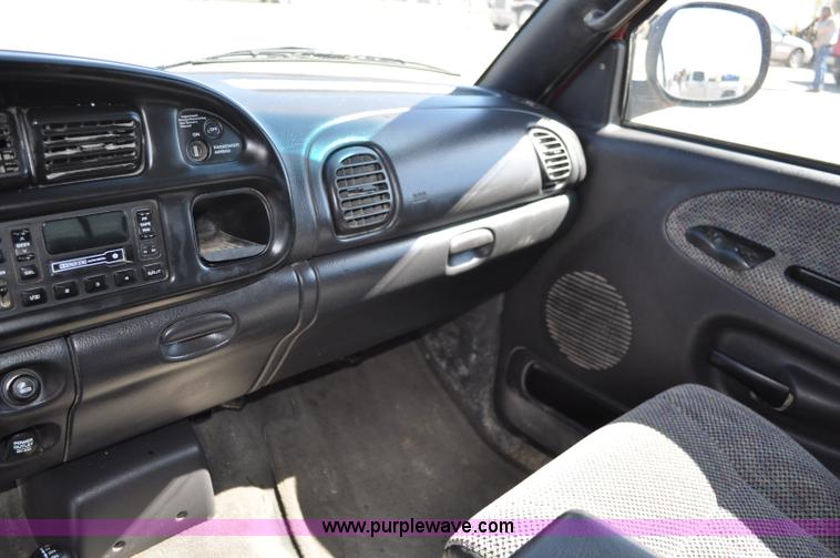 image for item A5888 1999 Dodge Ram 1500 quad cab pickup truck