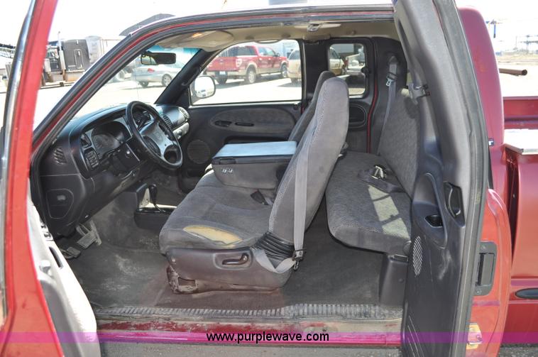 image for item A5888 1999 Dodge Ram 1500 quad cab pickup truck