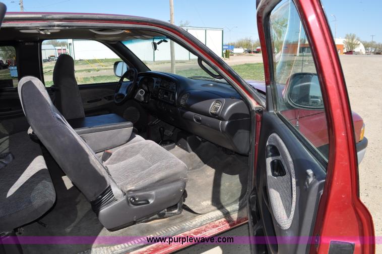 image for item A5888 1999 Dodge Ram 1500 quad cab pickup truck