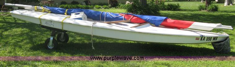 image for item A6319 1976 Sunfish 14' two person sailboat