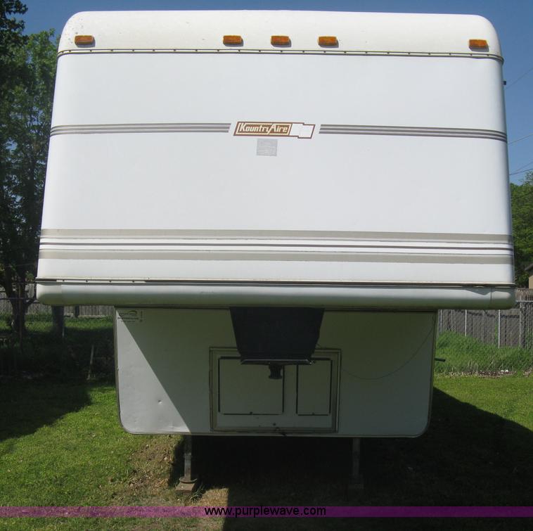 image for item A6320 1985 Kountry Aire 32' fifth wheel camper
