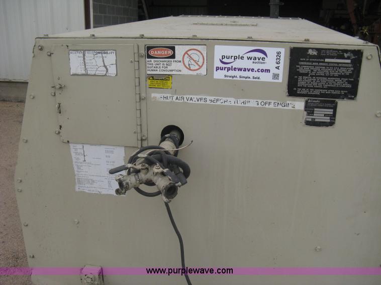 image for item A6326 1998 Leroi 185 mobile compressor