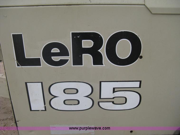 image for item A6326 1998 Leroi 185 mobile compressor