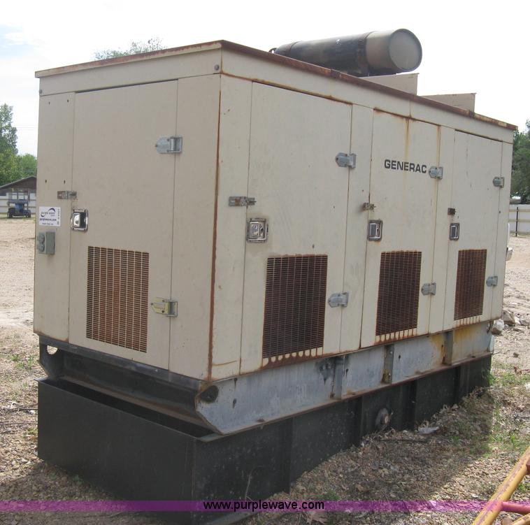 image for item A6327 Generac diesel powered generator