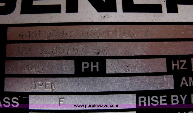 image for item A6327 Generac diesel powered generator