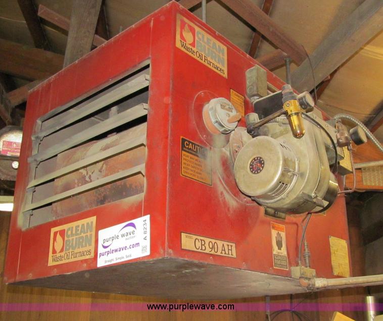 Clean Burn Waste Oil Furnace CB90AH in Bethany, MO Item A8234 sold Purple Wave