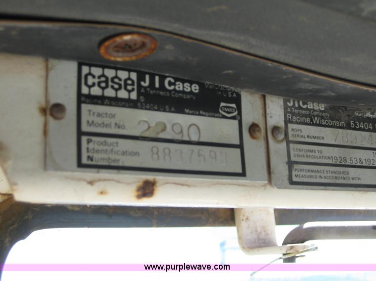 image for item B1214 1978 Case 2290 tractor