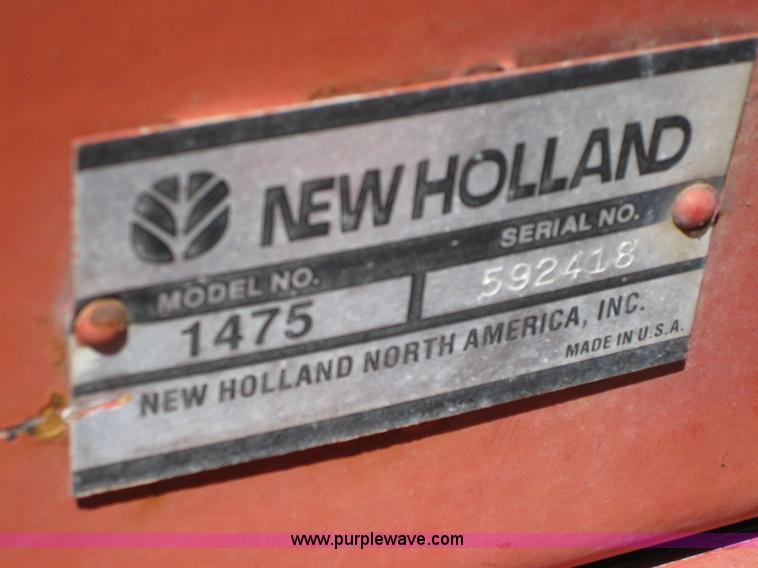 image for item B1225 1996 New Holland 1475 swather
