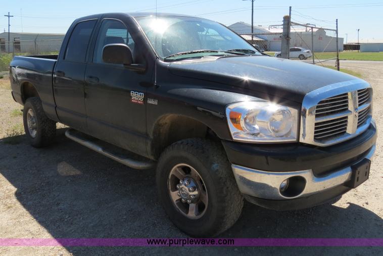 image for item B2329 2009 Dodge Ram 2500 Heavy Duty quad cab pickup truck