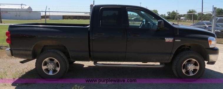 image for item B2329 2009 Dodge Ram 2500 Heavy Duty quad cab pickup truck