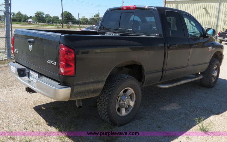 image for item B2329 2009 Dodge Ram 2500 Heavy Duty quad cab pickup truck