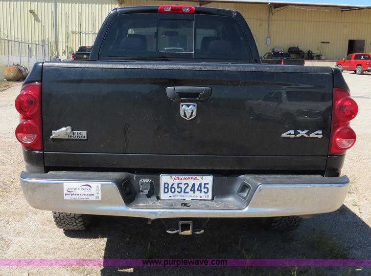 image for item B2329 2009 Dodge Ram 2500 Heavy Duty quad cab pickup truck