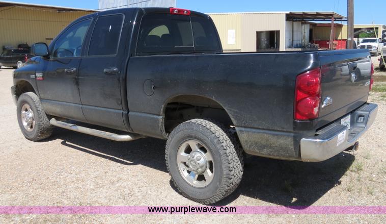 image for item B2329 2009 Dodge Ram 2500 Heavy Duty quad cab pickup truck