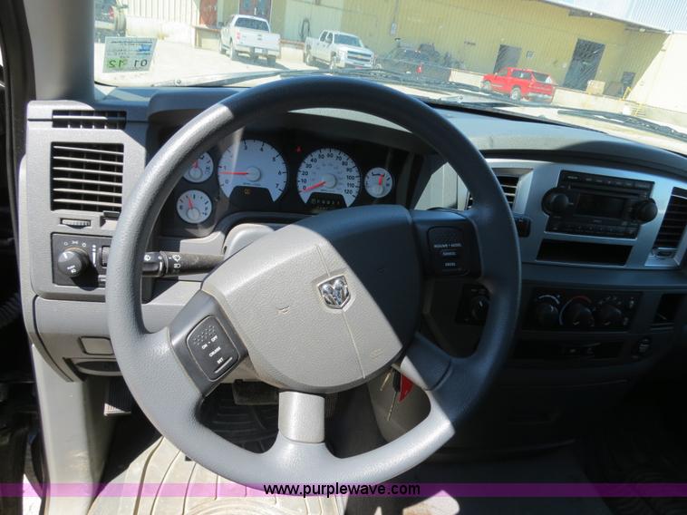 image for item B2329 2009 Dodge Ram 2500 Heavy Duty quad cab pickup truck