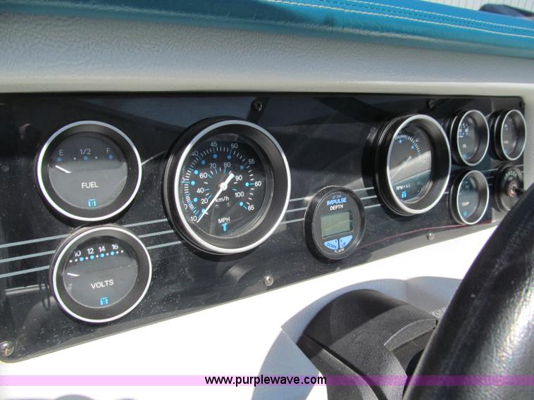 image for item B5130 1990 Larsen Lazer ST180 18' power boat with trailer