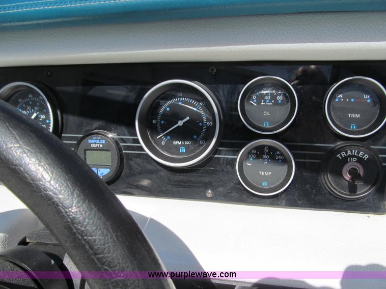 image for item B5130 1990 Larsen Lazer ST180 18' power boat with trailer