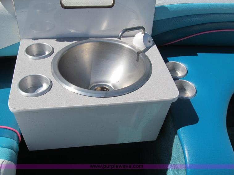 image for item B5130 1990 Larsen Lazer ST180 18' power boat with trailer