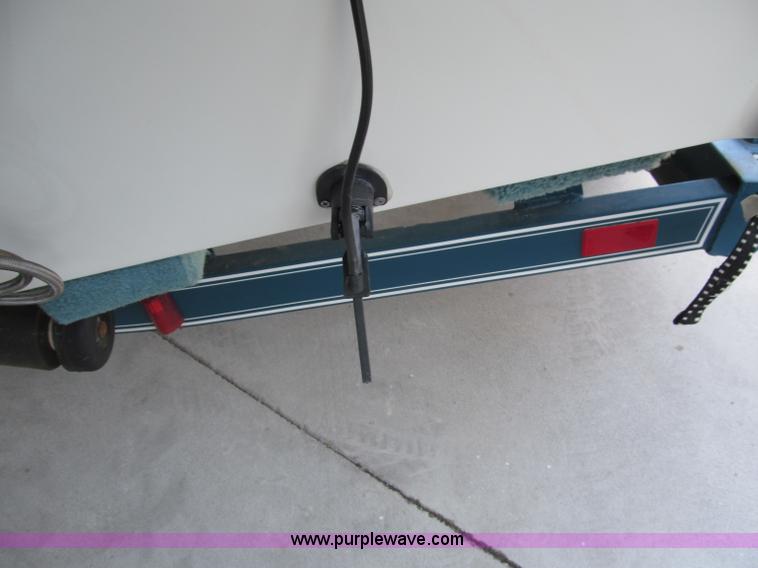 image for item B5130 1990 Larsen Lazer ST180 18' power boat with trailer