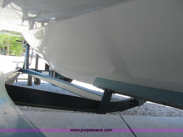 image for item B5130 1990 Larsen Lazer ST180 18' power boat with trailer