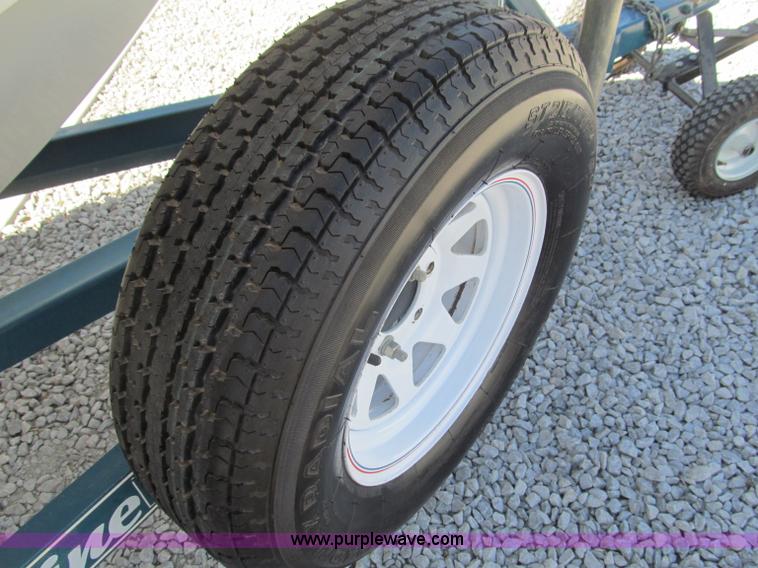 image for item B5130 1990 Larsen Lazer ST180 18' power boat with trailer