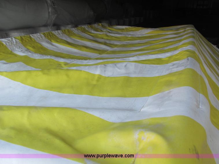 image for item B5131 1972 Anchor Plastics 614DVG 15 1/2' deck boat with Golden Rod trailer