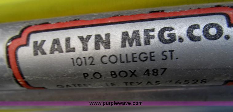 image for item B5131 1972 Anchor Plastics 614DVG 15 1/2' deck boat with Golden Rod trailer