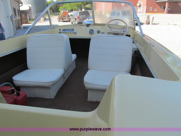 image for item B5132 1969 Chrysler Charger 118 14' power boat