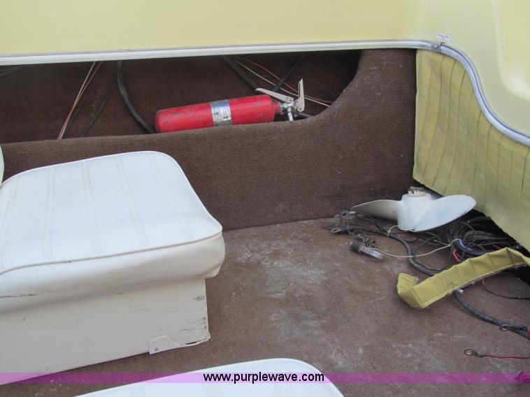 image for item B5132 1969 Chrysler Charger 118 14' power boat