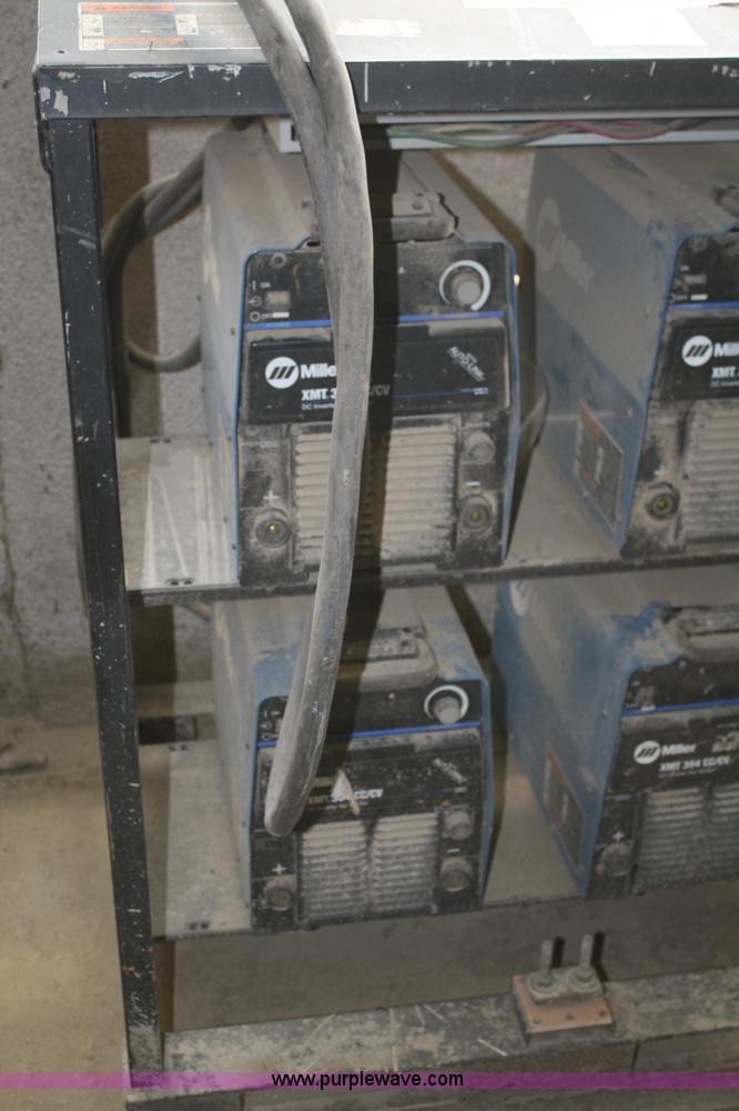 image for item B6554 Miller XMT304 CC/CV four pack welders with auto link