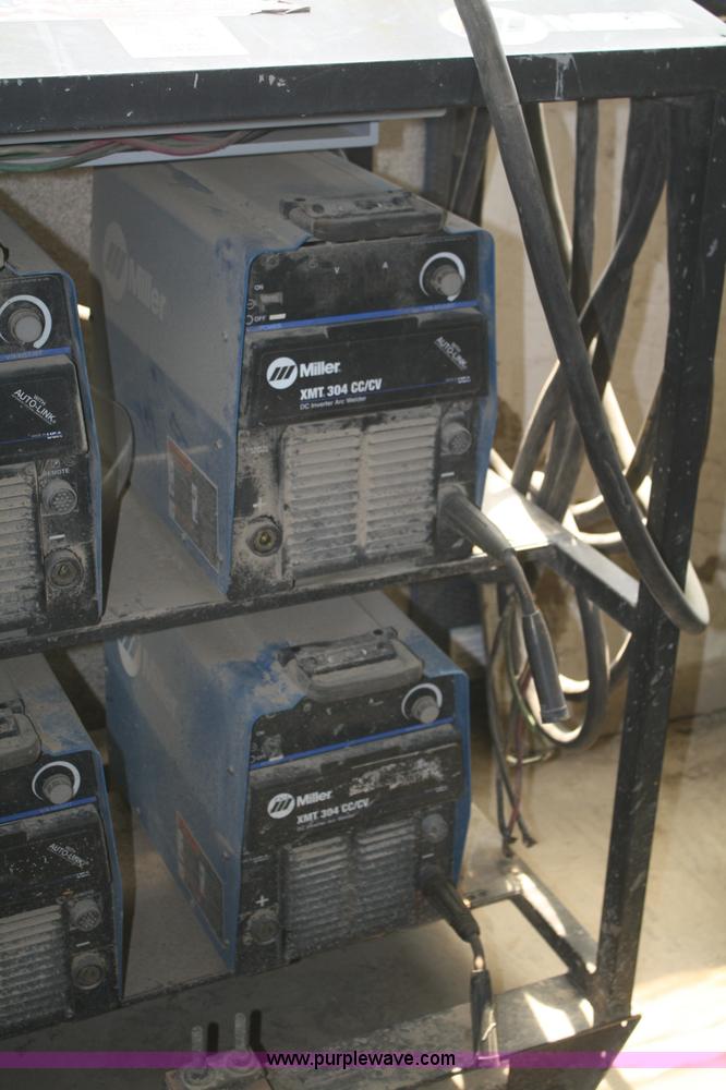 image for item B6554 Miller XMT304 CC/CV four pack welders with auto link