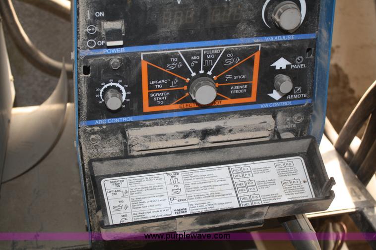 image for item B6554 Miller XMT304 CC/CV four pack welders with auto link