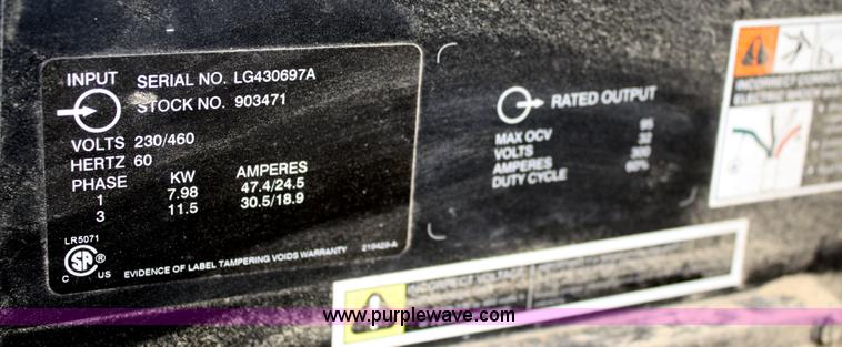 image for item B6554 Miller XMT304 CC/CV four pack welders with auto link